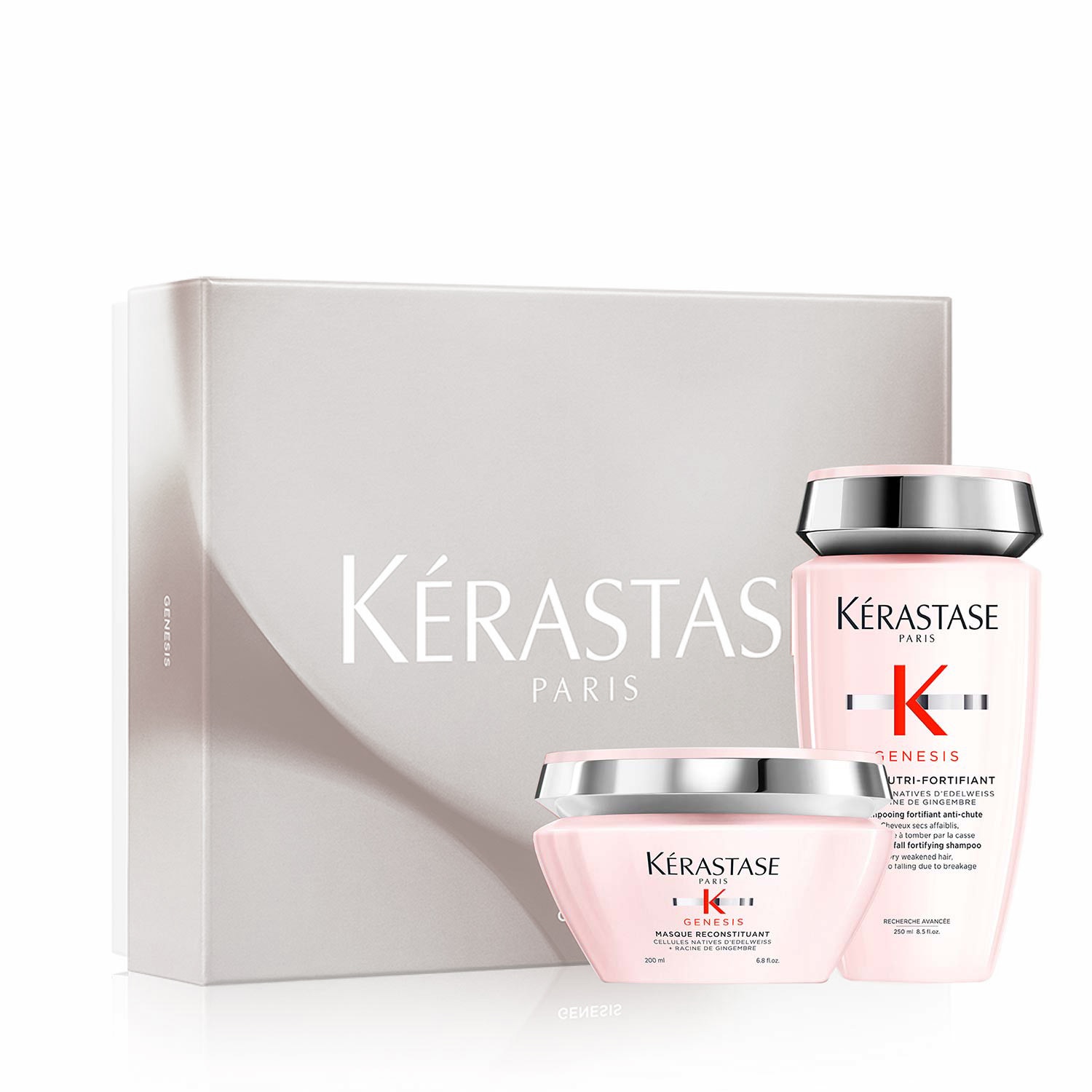 SET TRATAMIENTO PARA CABELLO MASQUE ANTICAÍDA KÉRASTASE GENESIS (SET DE TRATAMIENTO PARA CABELLO)